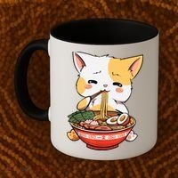 Ramen Cat Coffee Mug thumb 2