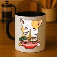 Ramen Cat Coffee Mug thumb 4