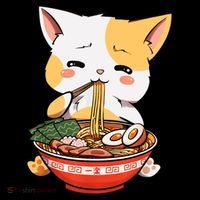 Ramen Cat Polo thumb 3