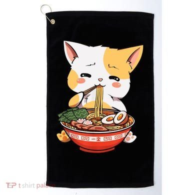 Ramen Cat Golf Towel