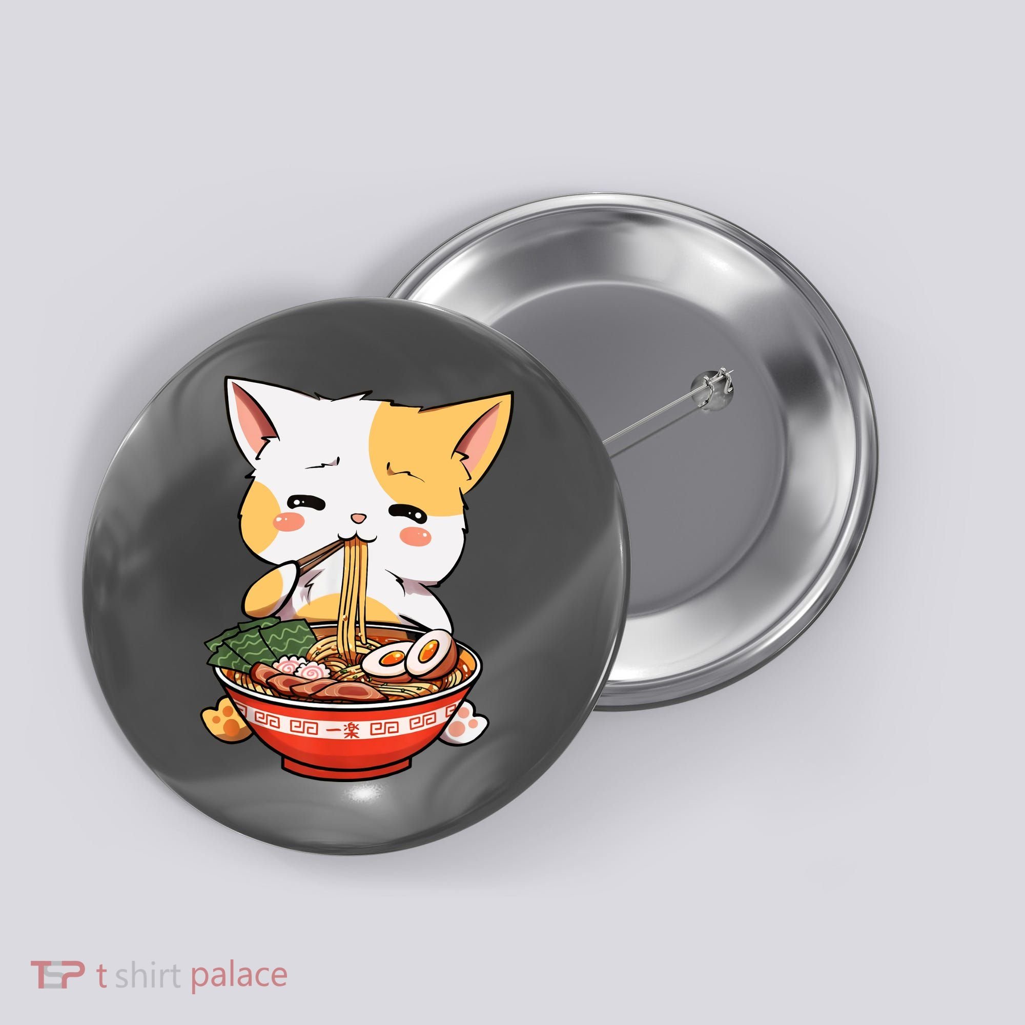 Ramen Cat Button