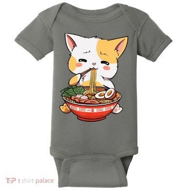 Ramen Cat Baby Bodysuit