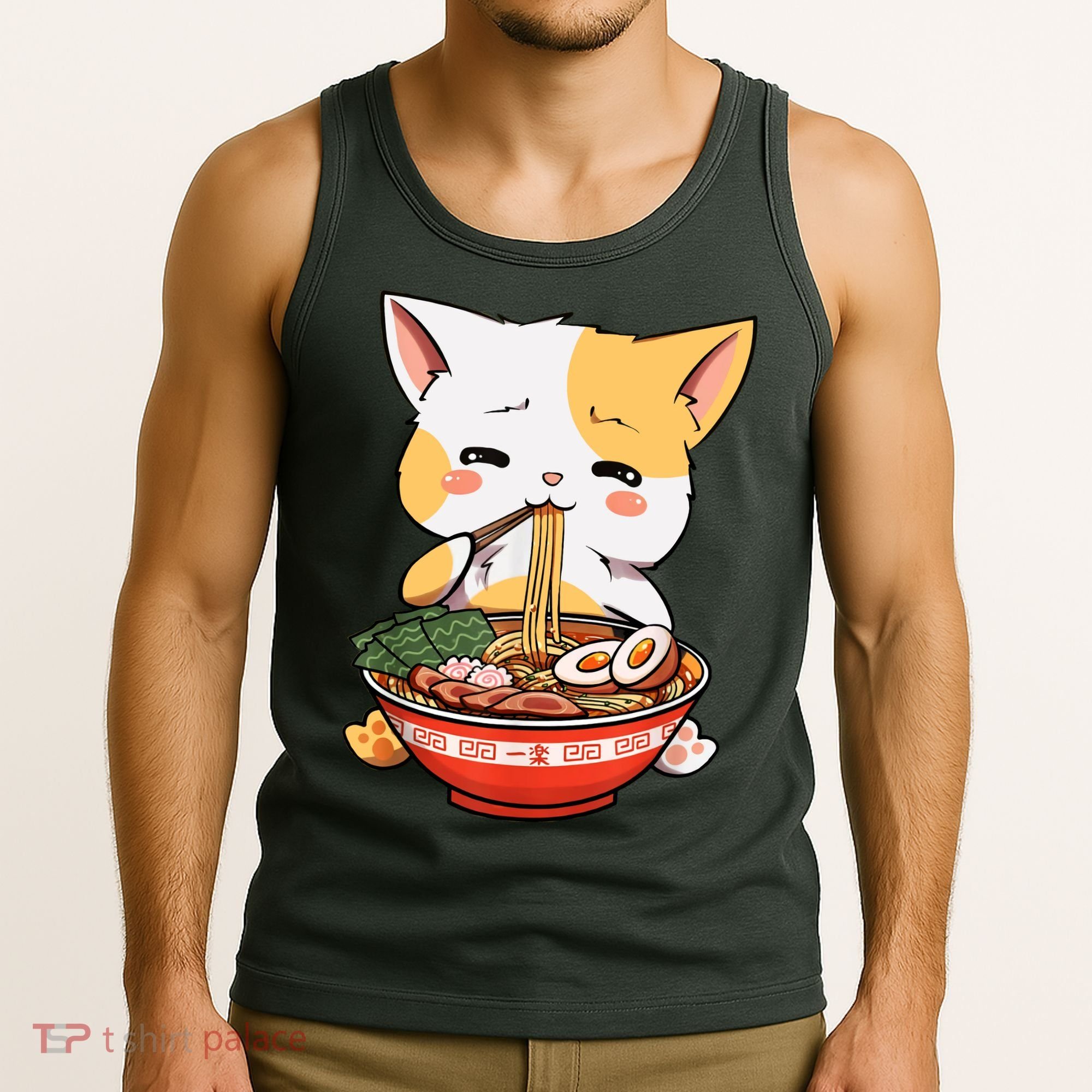 Ramen Cat Tank Top