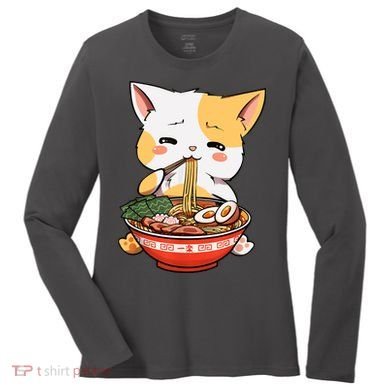 Ramen Cat Women's Long Sleeve Shirt