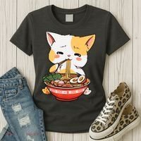 Ramen Cat Women's T-Shirt thumb 3