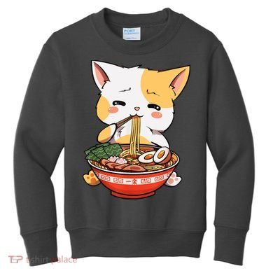 Ramen Cat Kids Sweatshirt