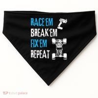 Rc Car Remote Control Racing USA-Made Doggie Bandana thumb 0