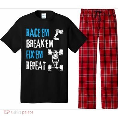 Rc Car Remote Control Racing Pajama Set