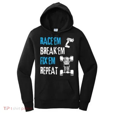 Rc Car Remote Control Racing Women's Hoodie