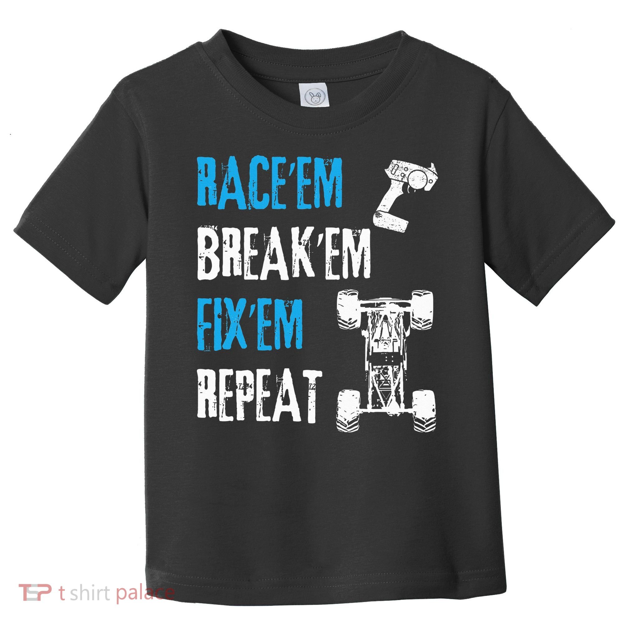 Rc Car Remote Control Racing Toddler T-Shirt