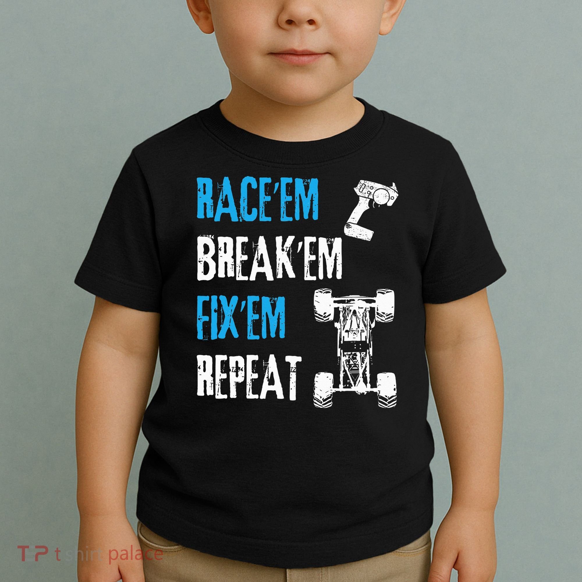 Rc Car Remote Control Racing Toddler T-Shirt