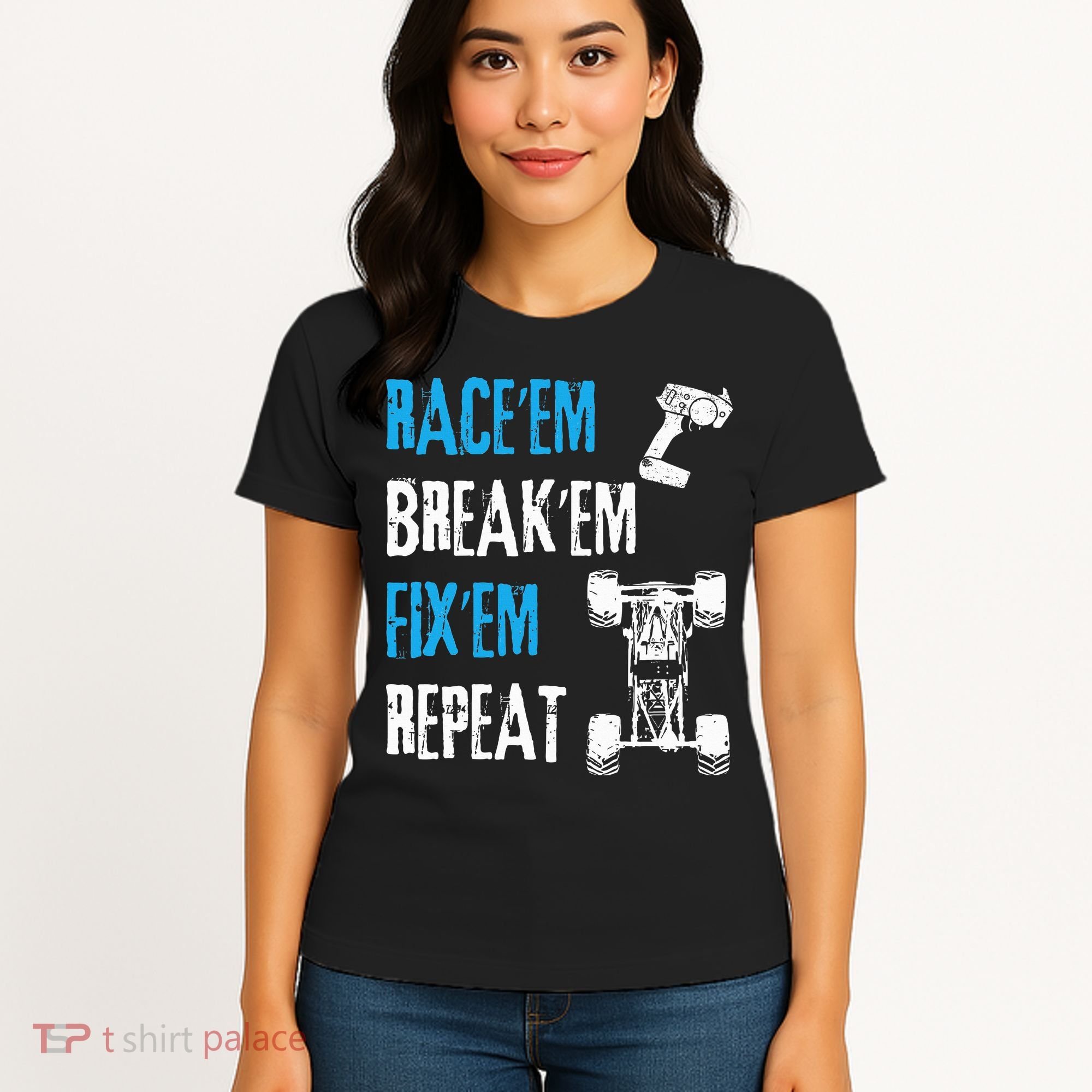 Rc Car Remote Control Racing Women's T-Shirt