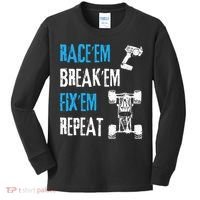 Rc Car Remote Control Racing Kids Long Sleeve Shirt thumb 0