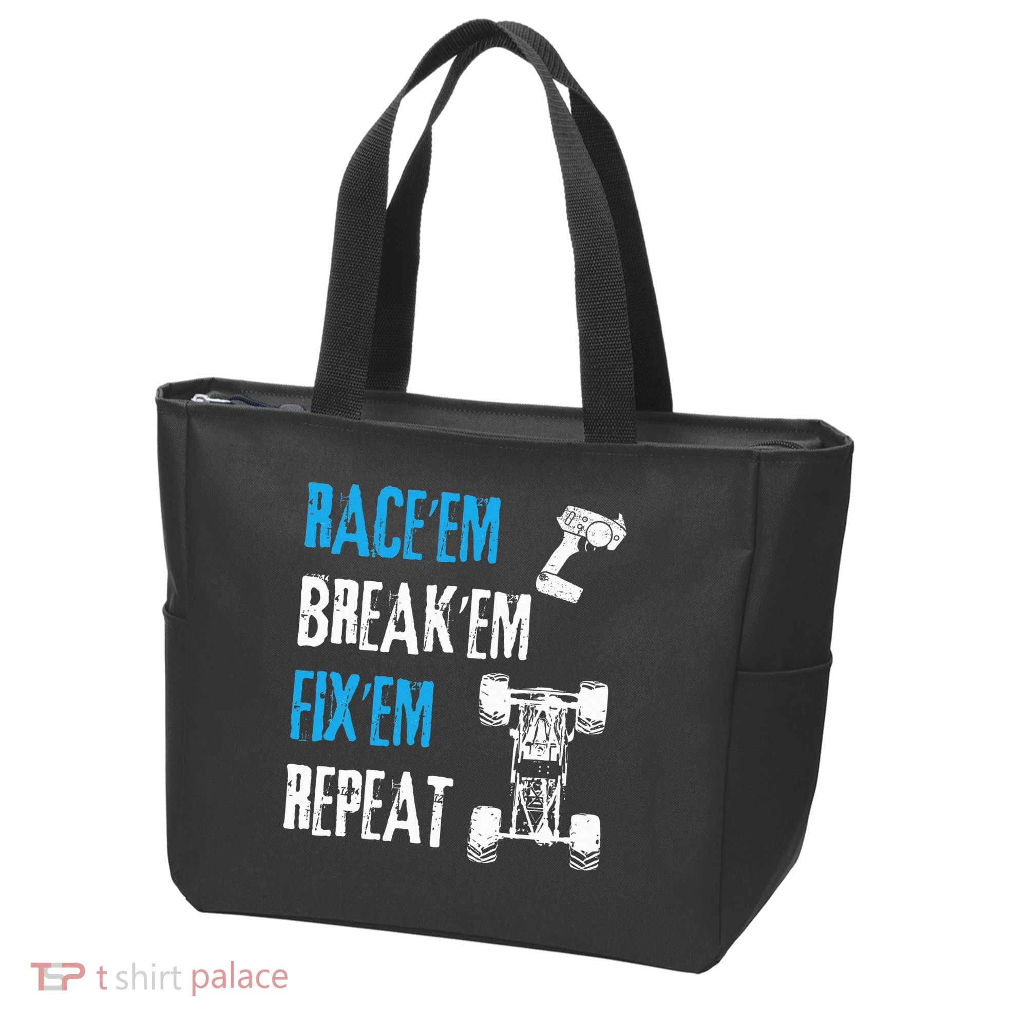 Rc Car Remote Control Racing Tote Bag