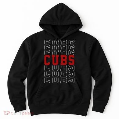Retro Cubs Sports Fan Hoodie