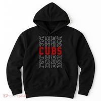 Retro Cubs Sports Fan Hoodie thumb 0