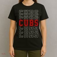 Retro Cubs Sports Fan T-Shirt thumb 4