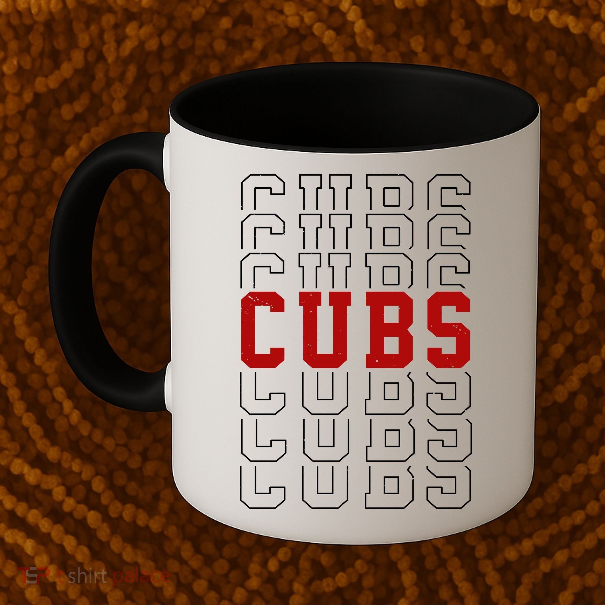 Retro Cubs Sports Fan Coffee Mug