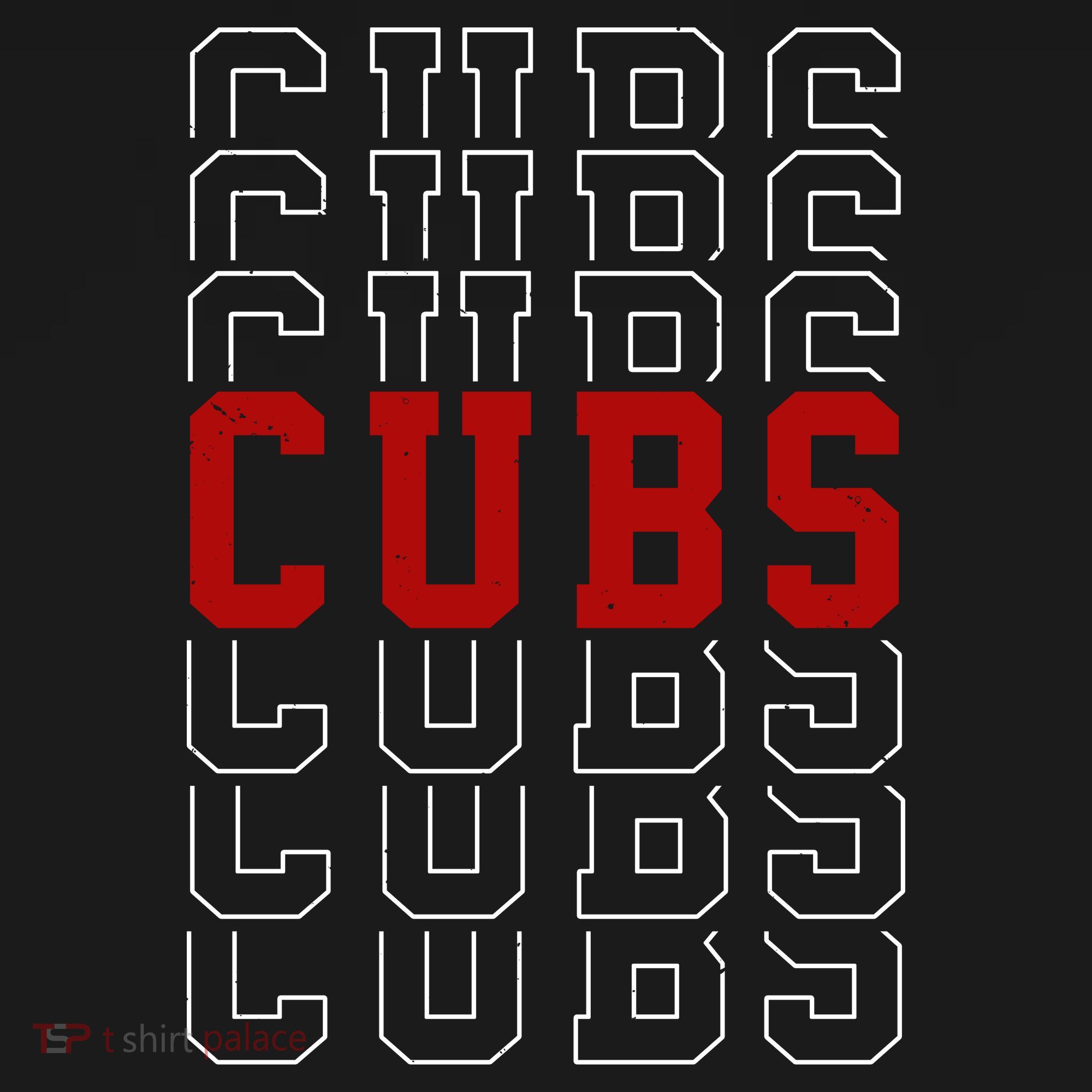 Retro Cubs Sports Fan Coaster