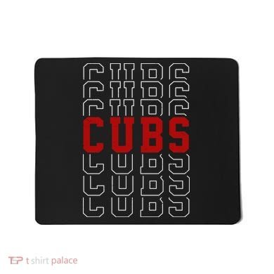 Retro Cubs Sports Fan Mousepad
