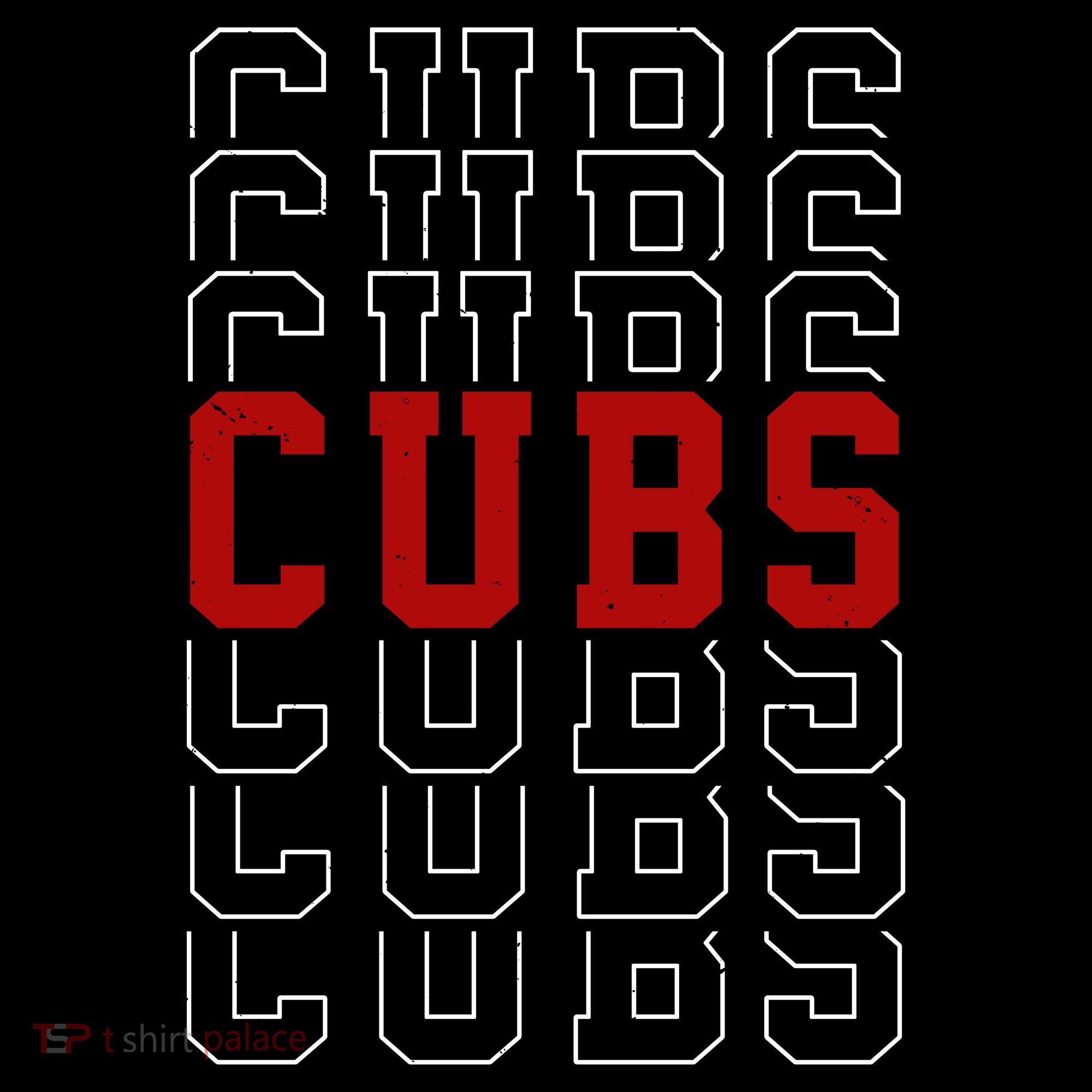 Retro Cubs Sports Fan Toddler Hoodie