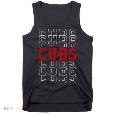Retro Cubs Sports Fan Tank Top