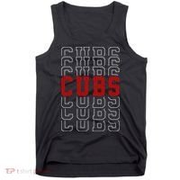 Retro Cubs Sports Fan Tank Top thumb 0