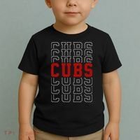 Retro Cubs Sports Fan Toddler T-Shirt thumb 2