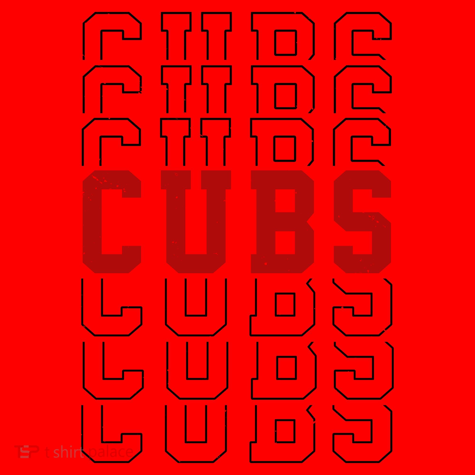 Retro Cubs Sports Fan Santa Hat