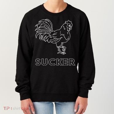 Rooster Cock Sucker Women's Sweatshirt