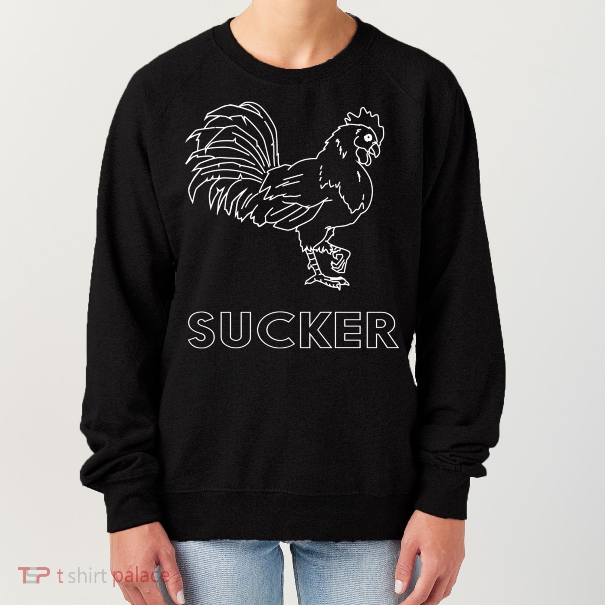 Rooster Cock Sucker Women's Sweatshirt