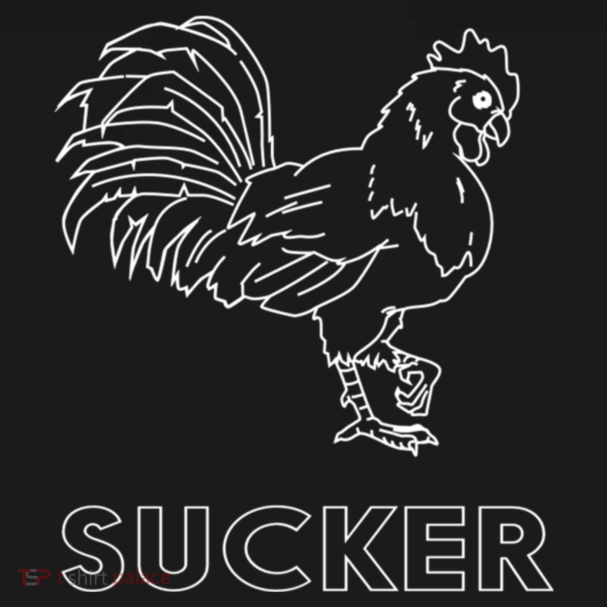 Rooster Cock Sucker Doggie Tank