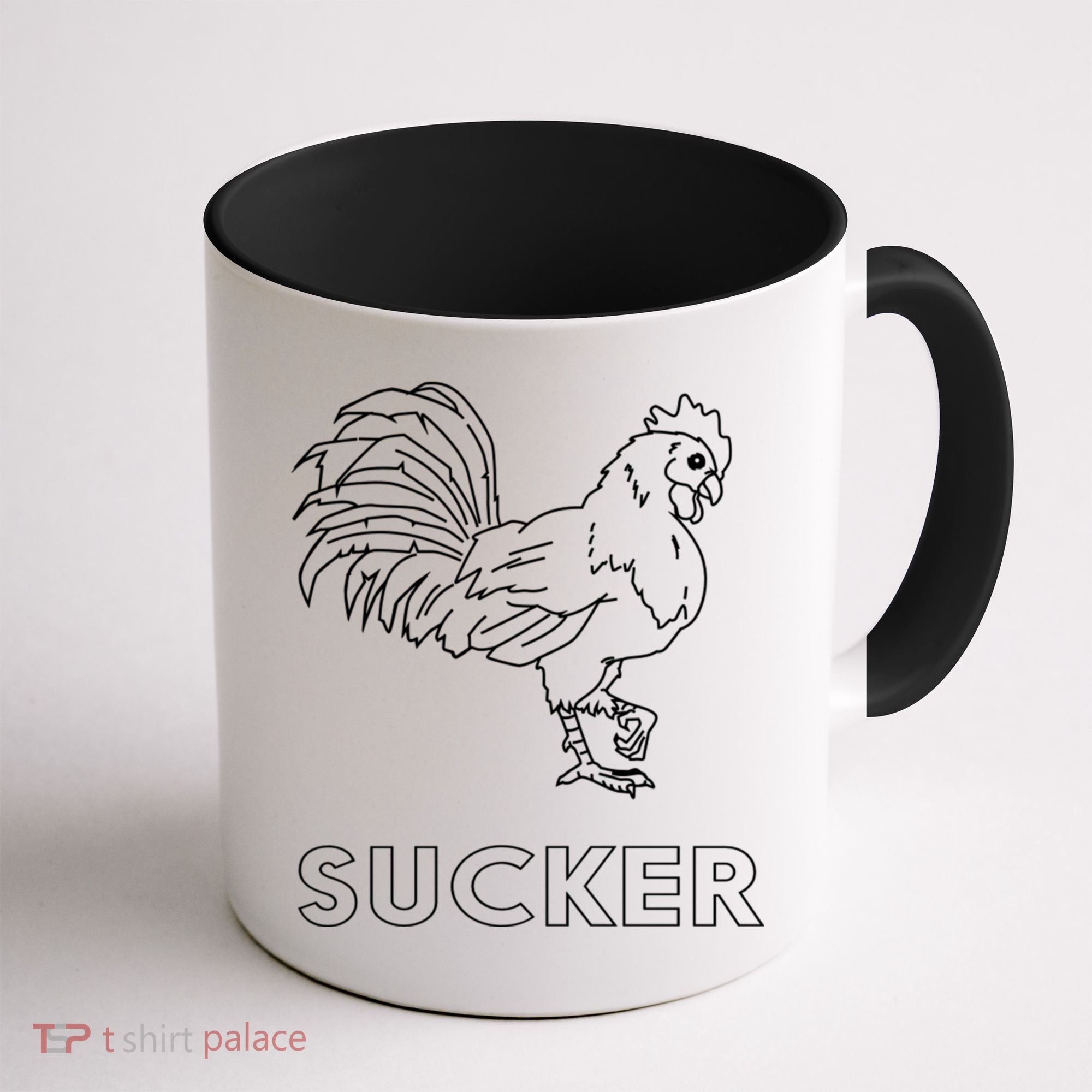 Rooster Cock Sucker Coffee Mug
