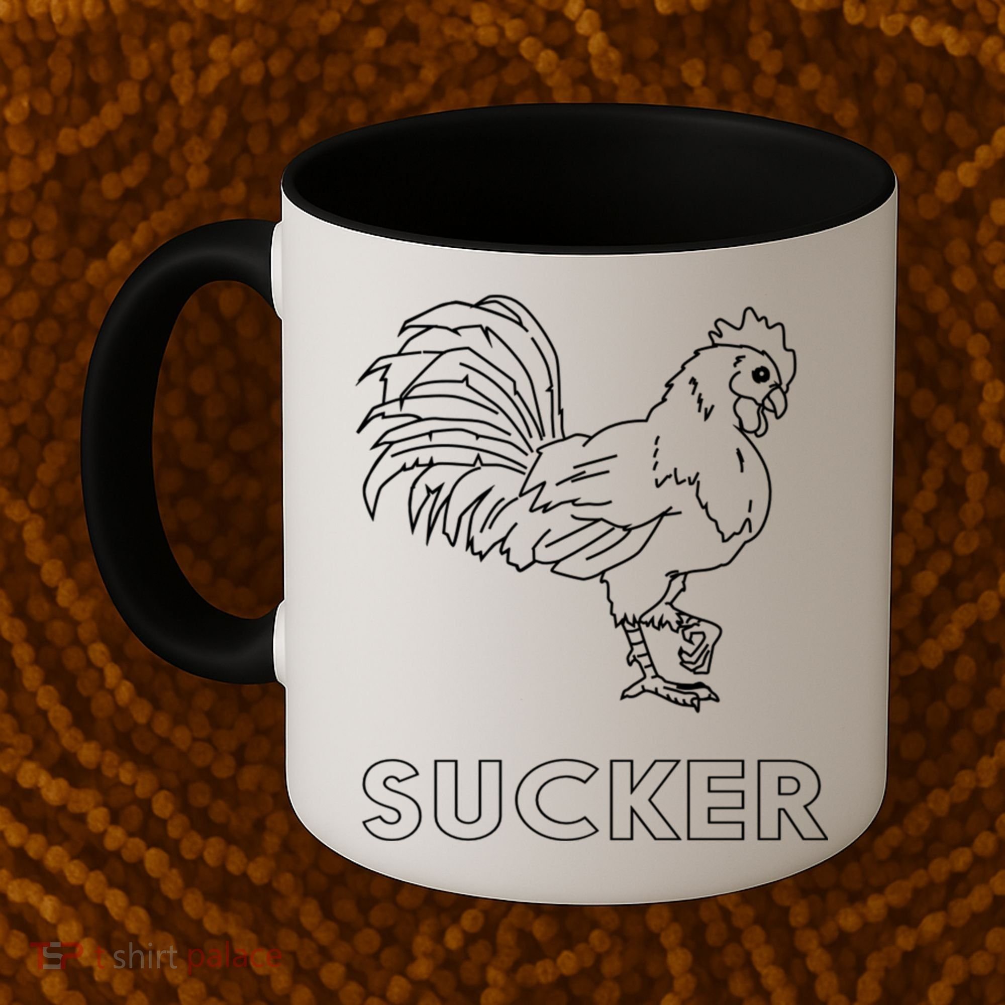 Rooster Cock Sucker Coffee Mug
