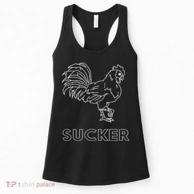 Rooster Cock Sucker Women's Tank Top