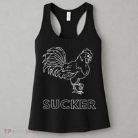 Rooster Cock Sucker Women's Tank Top thumb 3