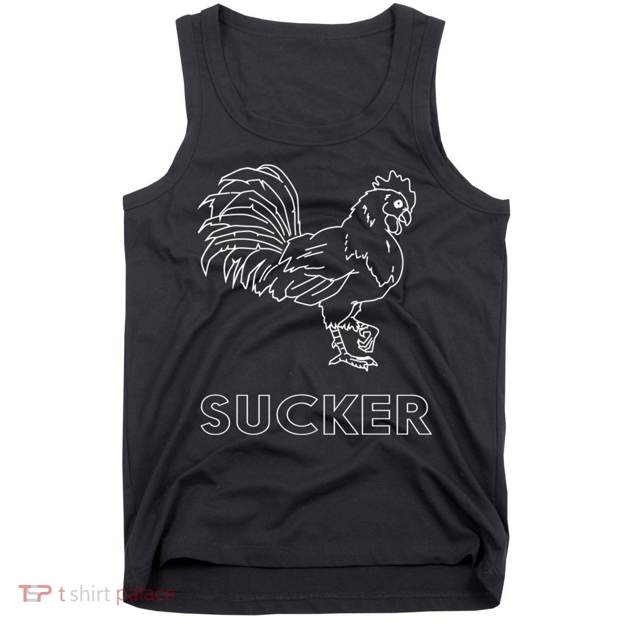 Rooster Cock Sucker Tank Top