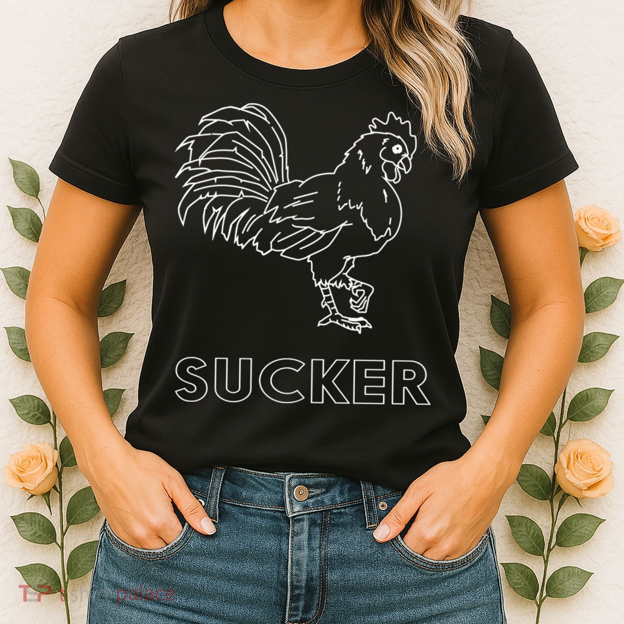 Rooster Cock Sucker Women's T-Shirt