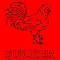Rooster Cock Sucker Santa Hat thumb 1