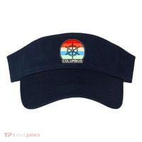 Retro Columbus Ship Wheel Visor thumb 0