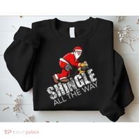Roofing Christmas Shingle All the Way Quote Roofer Gift Idea Sweatshirt thumb 2