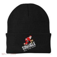 Roofing Christmas Shingle All the Way Quote Roofer Gift Idea Beanie thumb 0