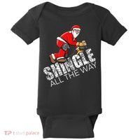 Roofing Christmas Shingle All the Way Quote Roofer Gift Idea Baby Bodysuit thumb 0