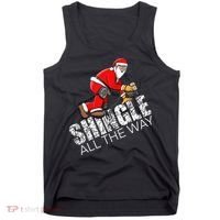 Roofing Christmas Shingle All the Way Quote Roofer Gift Idea Tank Top thumb 0