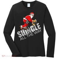 Roofing Christmas Shingle All the Way Quote Roofer Gift Idea Women's Long Sleeve Shirt thumb 0