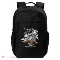 Reverse Cowgirl Spirit Born To Be Free Boots Backpack thumb 0
