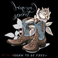 Reverse Cowgirl Spirit Born To Be Free Boots Coffee Mug thumb 5