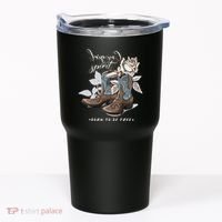 Reverse Cowgirl Spirit Born To Be Free Boots Tumbler thumb 0
