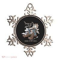 Reverse Cowgirl Spirit Born To Be Free Boots Ornament thumb 0