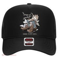 Reverse Cowgirl Spirit Born To Be Free Boots Hat thumb 0